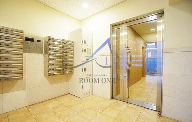 アムス門前仲町　富岡のエントランス|エントランスです。