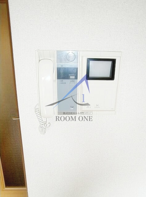 アムス門前仲町　富岡のセキュリティ|モニター付きインターホンです。モニター付きインターホンです。