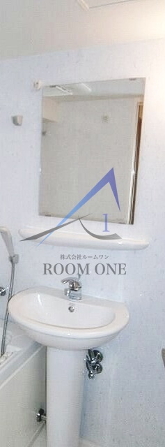 アムス門前仲町　富岡の洗面所|洗面台です。