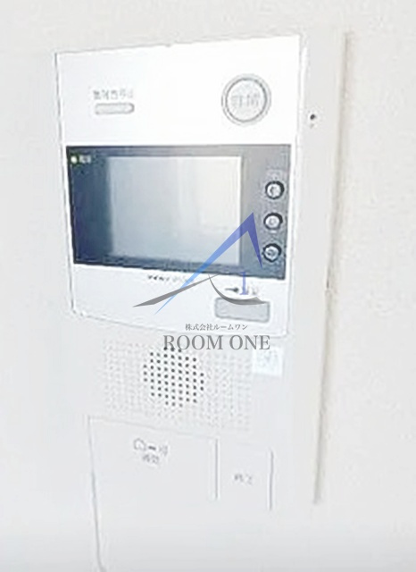ライジングプレイス西浅草のセキュリティ|モニター付きインターホンです。
