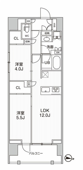 【間取り】 | シーズンフラッツ押上フィオーレ