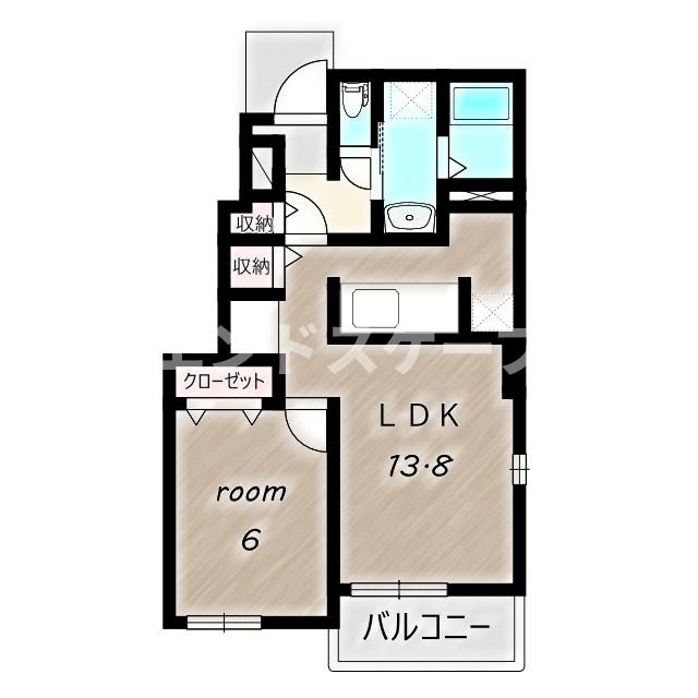 コッティの間取り|高崎、前橋のお部屋探しはエンドスケープまで！お客様の理想お聞かせ下さい♪