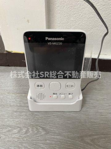 森河内西2丁目中古戸建の防犯設備|モニター付きインターホンがあり女性やお子様にも安心です！