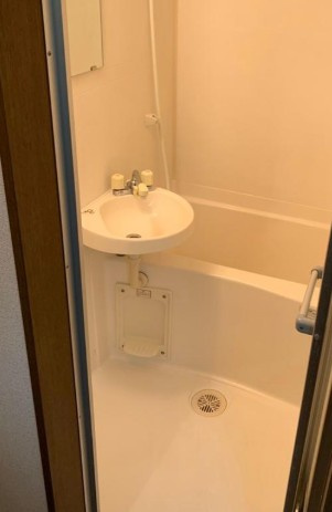 コーポベルムの浴室