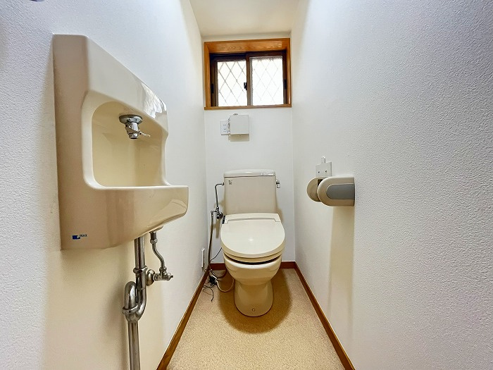リフォーム　中古戸建　江南市力長町神明　平成11年築のトイレ