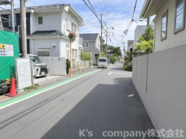 藤沢市辻堂東海岸2丁目　新築戸建の前面道路含む現地写真|2026.5.9撮影☆
