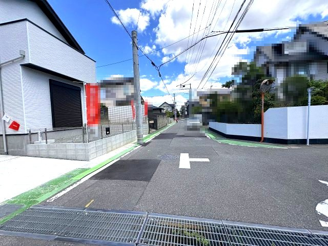 【その他】 | 福岡市南区皿山3丁目7期　2号棟（全2棟）【仲介手数料無料・0円】 | 現地写真。前面道路です。