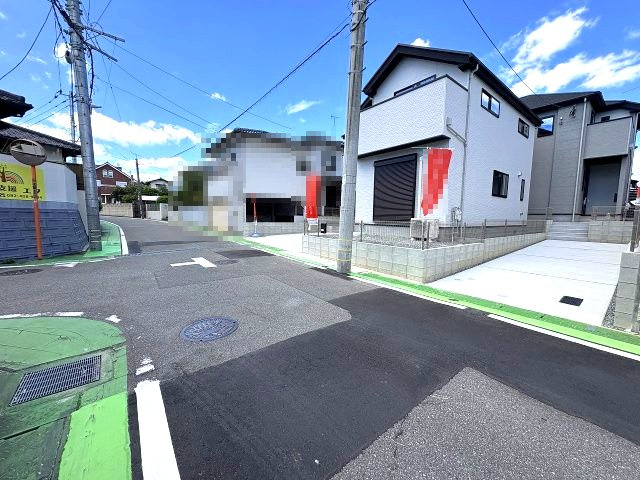 【その他】 | 福岡市南区皿山3丁目7期　2号棟（全2棟）【仲介手数料無料・0円】 | 現地写真。前面道路です。