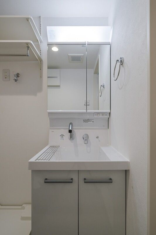 グランデール春日部の洗面所