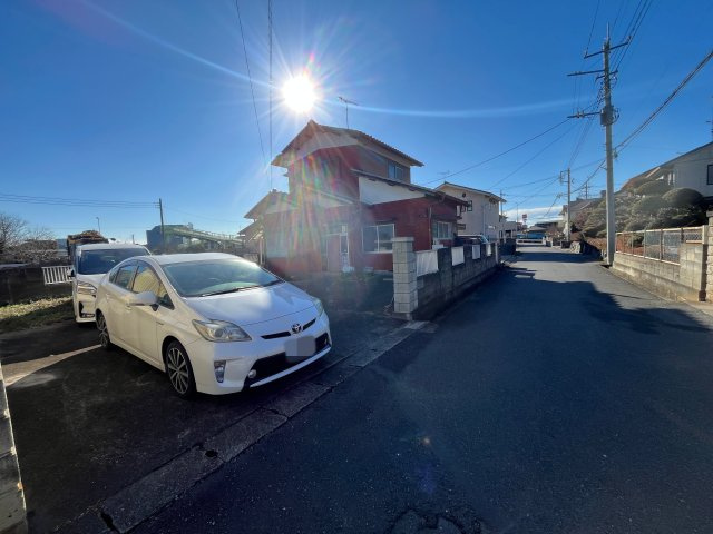 【前面道路含む現地写真】 | 熊谷市上之　売地　全1区画　　