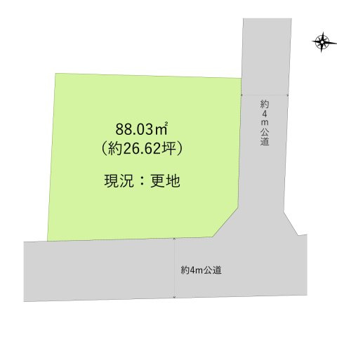入間郡三芳町大字藤久保の売地