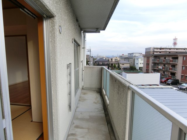 イースト並木のバルコニー