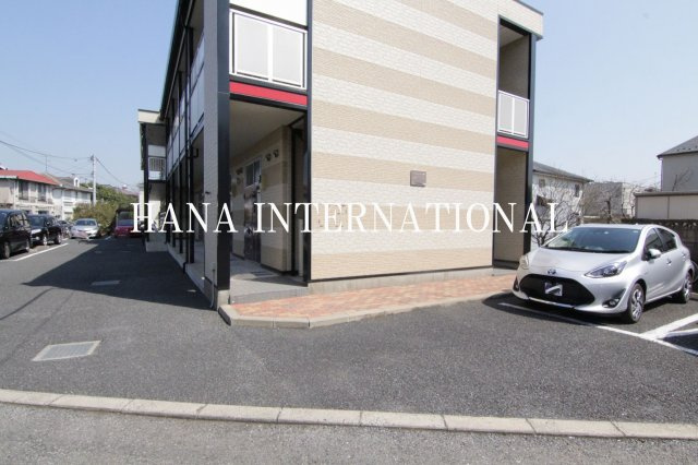 レオパレス西船ガーデンコートのエントランス