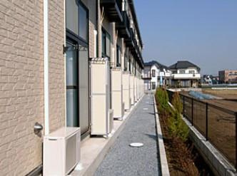 レオパレス西船ガーデンコートのバルコニー