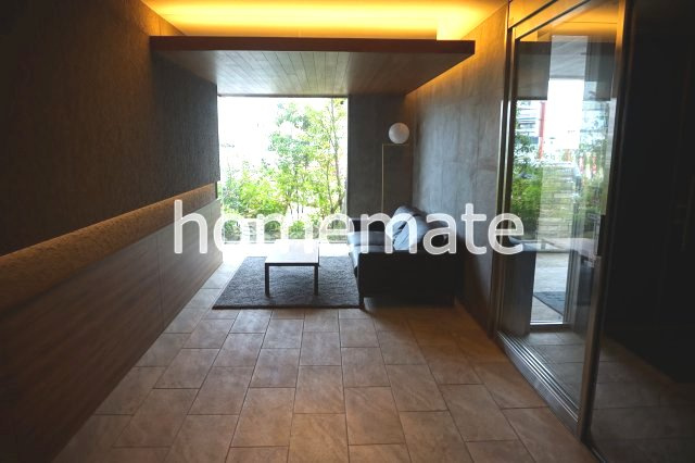 熊本市中央区新大江１丁目の賃貸マンションのロビー