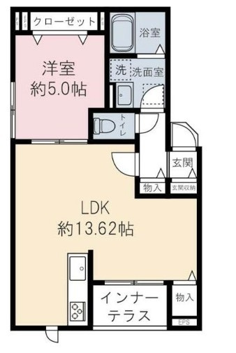 ハイドレンジアの間取り|間取りです。