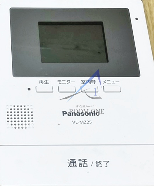 五反田ダイヤモンドマンションのセキュリティ|モニター付きインターホンです。