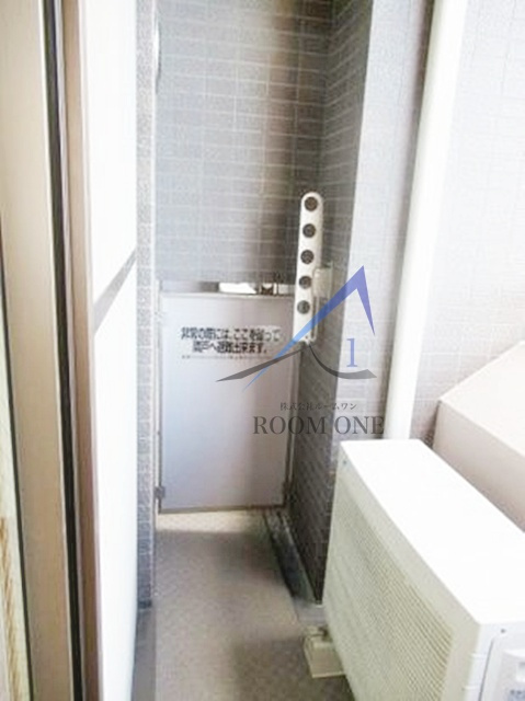 OLIO早稲田のバルコニー|バルコニーです。