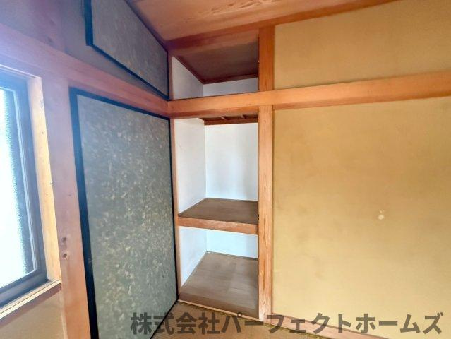 杉山手1丁目戸建の収納|専用の収納スペースです