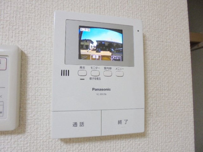 【セキュリティ】 | モンブランソレジオ　A | TV付きインターホン