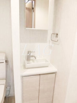 【洗面所】 | アーバンコート品川 | 独立洗面台です。