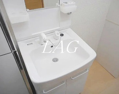 【洗面所】 | サンライズ参番館 | 独立洗面台です。