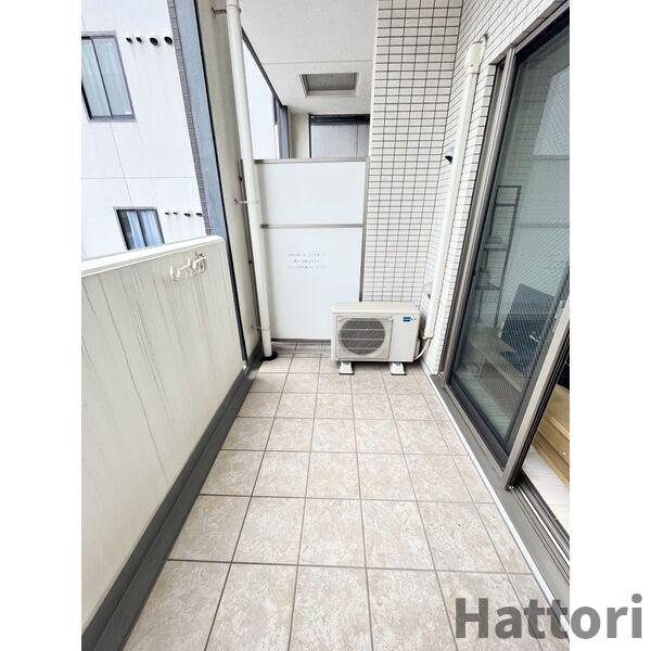 ARROW FIELDS貮番館のバルコニー