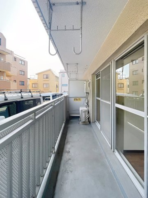 【バルコニー】 | グレイスコート幸Ⅰ | ※同建物ほかのお部屋の写真です。