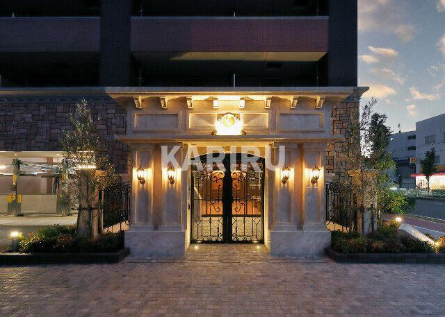 プレジオ城北のエントランス