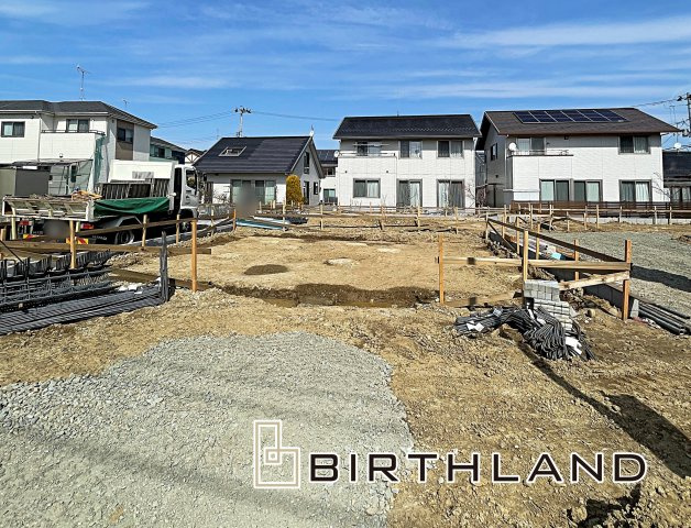 新築戸建・新築建売　郡山市八山田西第2　行健第二小・明健中の外観|〈3号棟〉2026年5月完成予定です！同社完成物件ご内覧可能です♪