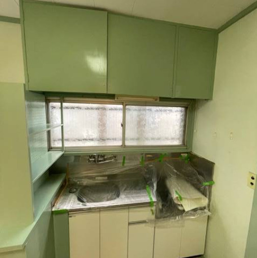 杉並区阿佐谷南３丁目のアパートのキッチン