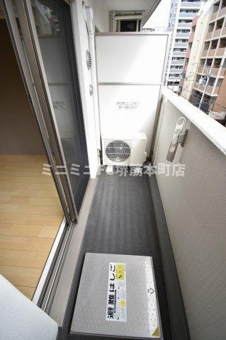 セレニテ上町台のバルコニー