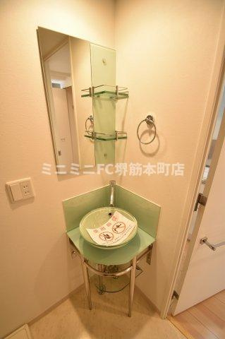 セレニテ上町台の洗面所