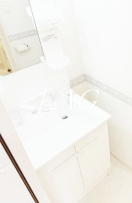 【洗面所】 | エクセルコート鶴間 | 独立洗面台です。