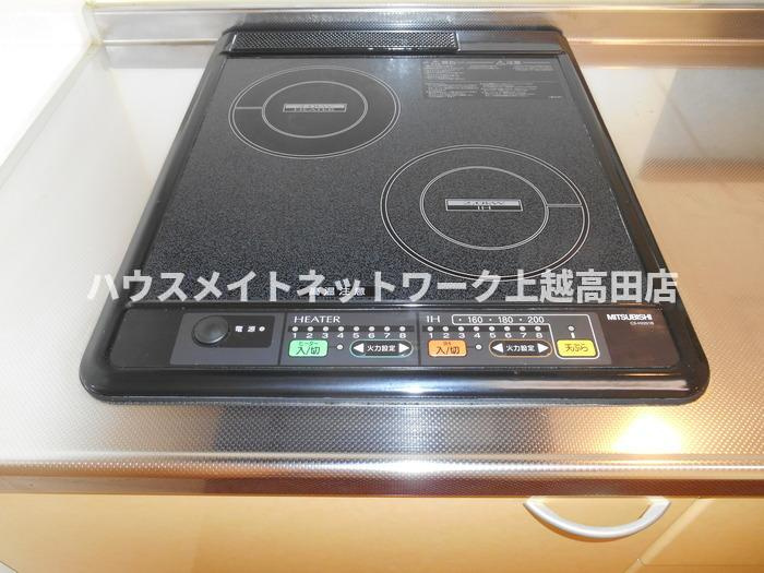 タウンコートながみねの設備|ＩＨクッキングヒーター