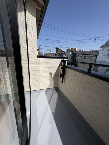【バルコニー】 | 福岡市南区弥永1丁目　3号棟（全4棟）【仲介手数料無料・0円】 | 現地写真。