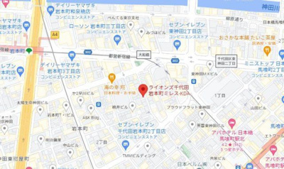 【地図】 | ライオンズ千代田岩本町ミレス－KDA