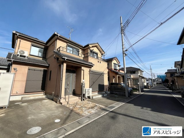 中古／川越市大字砂新田の前面道路含む現地写真