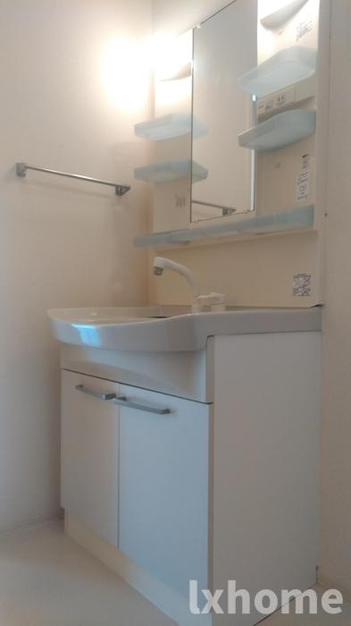 グランシャリオの洗面所|ゆったりとスペースのある洗面所