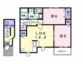 メゾン　ジュネスの間取り