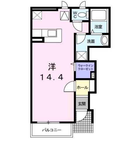 メゾン・ソレーユの間取り