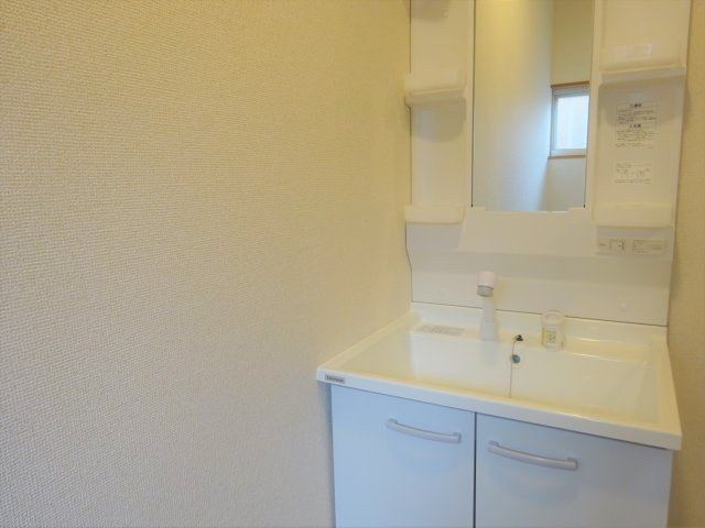 三陽荘の洗面所|使いやすい洗面所です