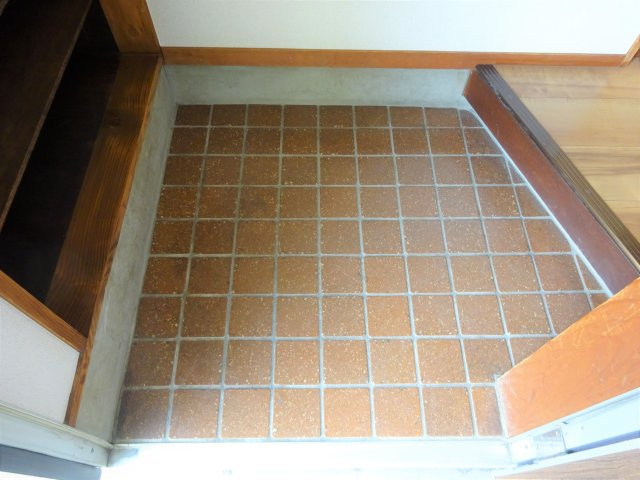 三陽荘の玄関|落ち着いた玄関です