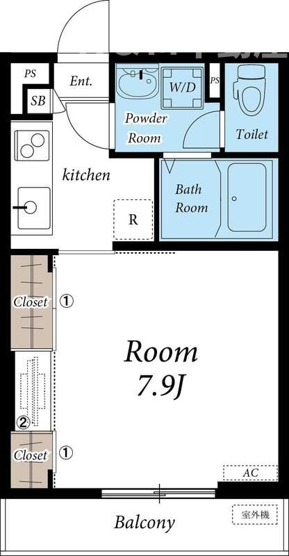 リブリ・豊四季セブンの間取り