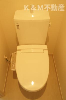 リブリ・豊四季セブンのトイレ|ゆったりとした空間のトイレです