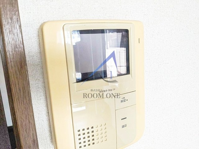 早稲田桜並木AVE のセキュリティ|モニター付きインターホンです。