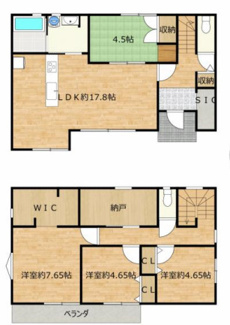【間取り】 | 市原市うるいど南3丁目　中古戸建　京成千原線「ちはら台」駅