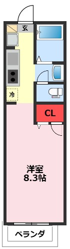 グラチオーソ旭町の間取り