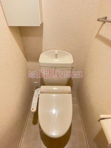アンヌプリのトイレ|落ち着いた色調のトイレです