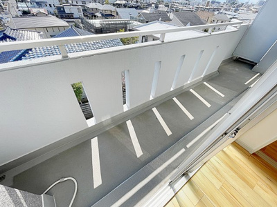 【バルコニー】 | クレッセンド清水ヶ岡【名古屋市賃貸・RC造】